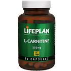 Lifeplan L-Carnitine 500mg 60 Kapslar