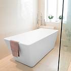 Bathlife Ideal Frittstående Rett 160x76 (Hvit)