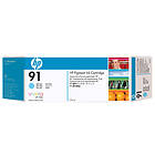 HP 91 (Ljuscyan) 3-pack