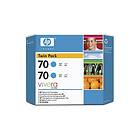 HP 70 (Cyan) 2-pack