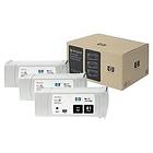 HP 81 (Svart) 3-pack