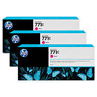 HP 771C 775ml (Magenta) 3-pack