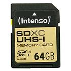 Intenso Premium SDXC Class 10 UHS-I U1 64GB