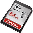 SanDisk Ultra SDXC Class 10 UHS-I U1 40MB/s 64GB