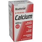 HealthAid Chewable Strong Calcium 600mg 60 Tablets