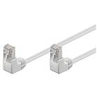 Goobay F/UTP Cat5e RJ45 - RJ45 (2x angled) 3m