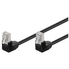 Goobay F/UTP Cat5e RJ45 - RJ45 (2x angled) 5m