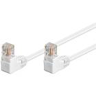 Goobay U/UTP Cat5e RJ45 - RJ45 (2x angled) 0,5m