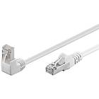 Goobay F/UTP Cat5e RJ45 - RJ45 (angled) 0.25m