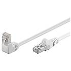 Goobay F/UTP Cat5e RJ45 - RJ45 (angled) 0,5m