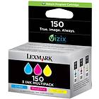 Lexmark 150 (Cyan/Magenta/Gul)