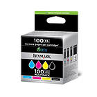 Lexmark 100XL (Black/Cyan/Magenta/Gul)