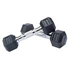 DKN Technology Rubber Hex Dumbbells 2x2kg