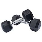 DKN Technology Rubber Hex Dumbbells 2x5kg