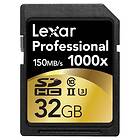 Lexar Professional SDHC Class 10 UHS-II U3 1000x 32GB