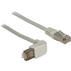 DeLock S/FTP Cat6 RJ45 - RJ45 (angled) 1m