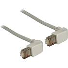 DeLock S/FTP Cat6 RJ45 - RJ45 (2x angled) 0,5m