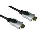 Cables Direct Ultra Gold HDMI - HDMI High Speed with Ethernet 2m