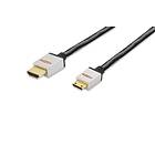 Ednet Double Shielded HDMI - HDMI Mini High Speed with Ethernet 2m