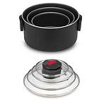 Ballarini Click & Cook Gryta 20cm (med glaslock)