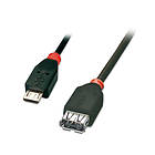 Lindy USB A - USB Micro-B F-M 2.0 0,5m