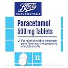 Boots Paracetamol 500mg 32 Tablets