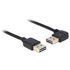 DeLock Easy-USB USB A - USB A (angled) 2.0 1m