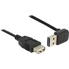 DeLock Easy-USB USB A (angled) - USB A M-F 2.0 2m