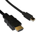 Videk HDMI - DisplayPort Mini 1m