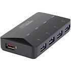 Renkforce 4-Port USB 3.0 External (1268677)