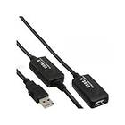 MicroConnect Active USB A - USB A M-F 2.0 25m