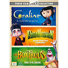 Coraline + ParaNorman + The Boxtrolls (DVD)
