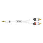 Real Cable Moniteur JRCA-1 3.5mm - 2RCA 1,5m