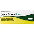 Ebastin Orifarm Filmdragerad 10mg 10 Tabletter