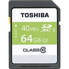 Toshiba HS Professional SDXC Class 10 UHS-I U1 40MB/s 64GB