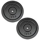 DKN Technology Cast Iron Standard Weight Plates 2x15kg