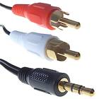 CONNEkT GEAR Gold 3.5mm - 2RCA 5m