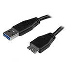 StarTech SuperSpeed Slim USB A - USB Micro-B 3.0 3m