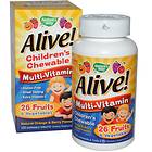 Nature's Way Alive! Children's Chewable Multi-Vitamin 120 Tablets