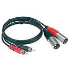 Klotz AT-CM 2XLR - 2RCA 1m