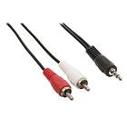 Valueline VLA 3.5mm - 2RCA 3m