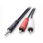 Valueline VLA 3.5mm - 2RCA 0.5m