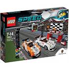 LEGO Speed Champions 75912 La ligne d'arrivée de la Porsche 911 GT