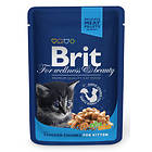 Brit Premium Pouches Kitten 24x0,1kg