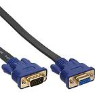 InLine Flat VGA - VGA (SVGA) (without pin 9) M-F 1.5m