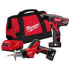 Milwaukee M12 BPP2C-402B (2x4.0Ah)