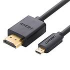 Ugreen HD127 HDMI - HDMI Micro High Speed with Ethernet 2m