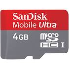 SanDisk Mobile Ultra microSDHC Class 6 UHS-I U1 30MB/s 4GB