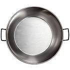 La Valenciana Polished Steel Djup Stekpanna 34cm (med 2 handtag)