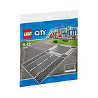 LEGO City 7280 Plaques de route - Ligne droite et carrefour